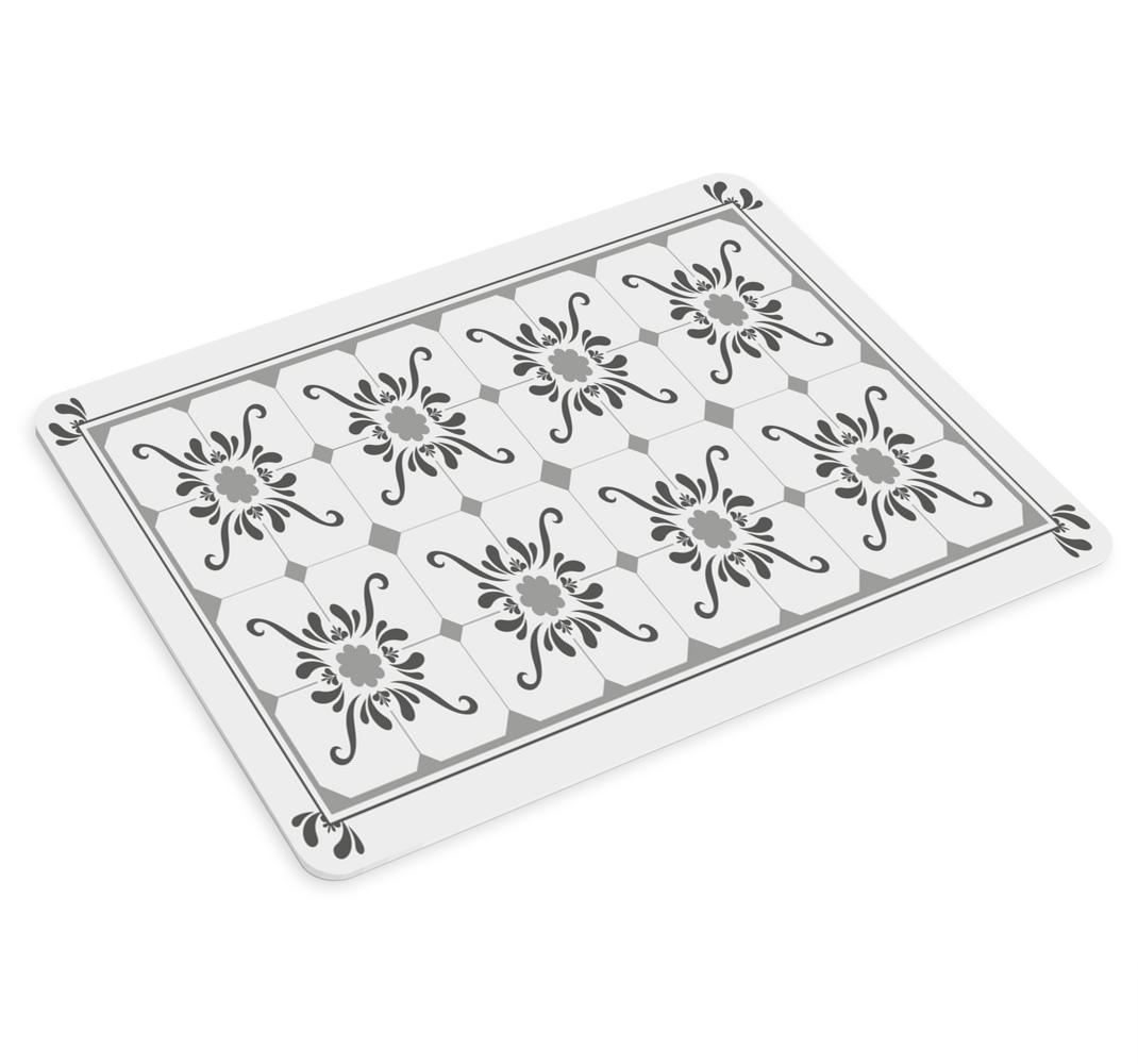 Mauspad muster mit aufwendigem blumenmotiv - TenStickers