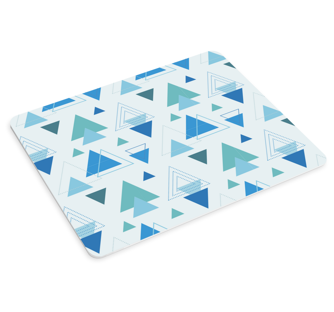 Tapis de souris motif agencement de triangles géométriques - TenStickers