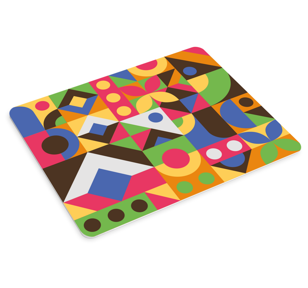 Oryginalna podkładka pod mysz Kolorowy abstrakcyjny styl - TenStickers