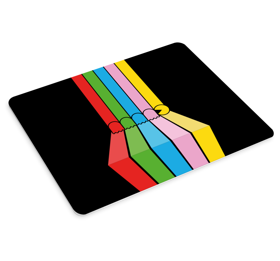 Alfombrilla gaming xxl Colorido juego vintage - TenVinilo