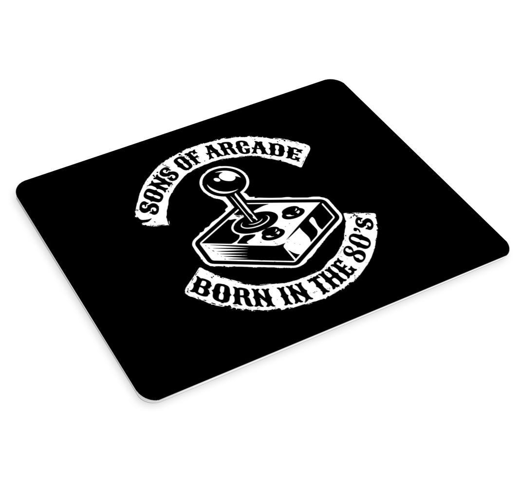 Sons of the 80's mouse pad quotes - TenStickers