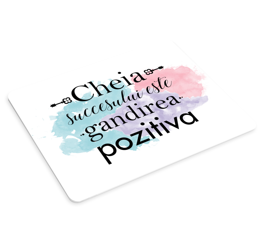 Mouse pad Cheia succesului e gandirea pozitiva - TenStickers