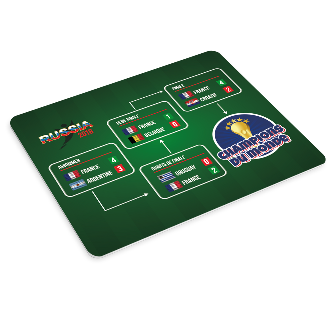 Tapis de souris Coupe du Monde France - TenStickers