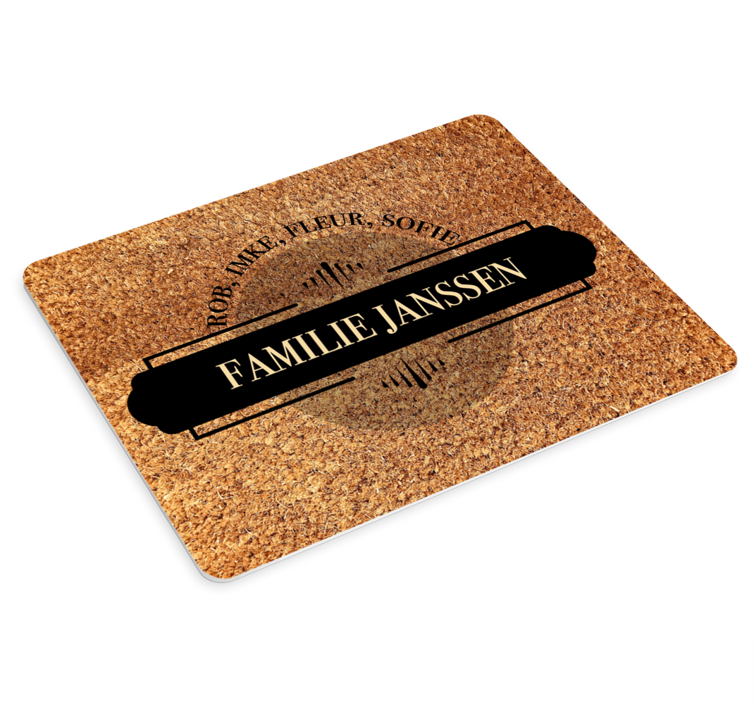 Muismat met aanpasbare namen - TenStickers