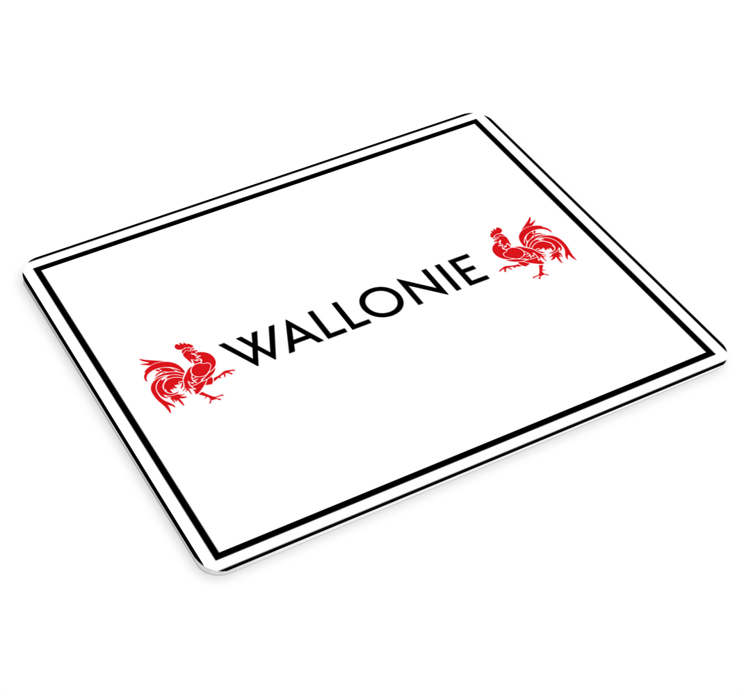 Tapis de souris original Wallonie - TenStickers