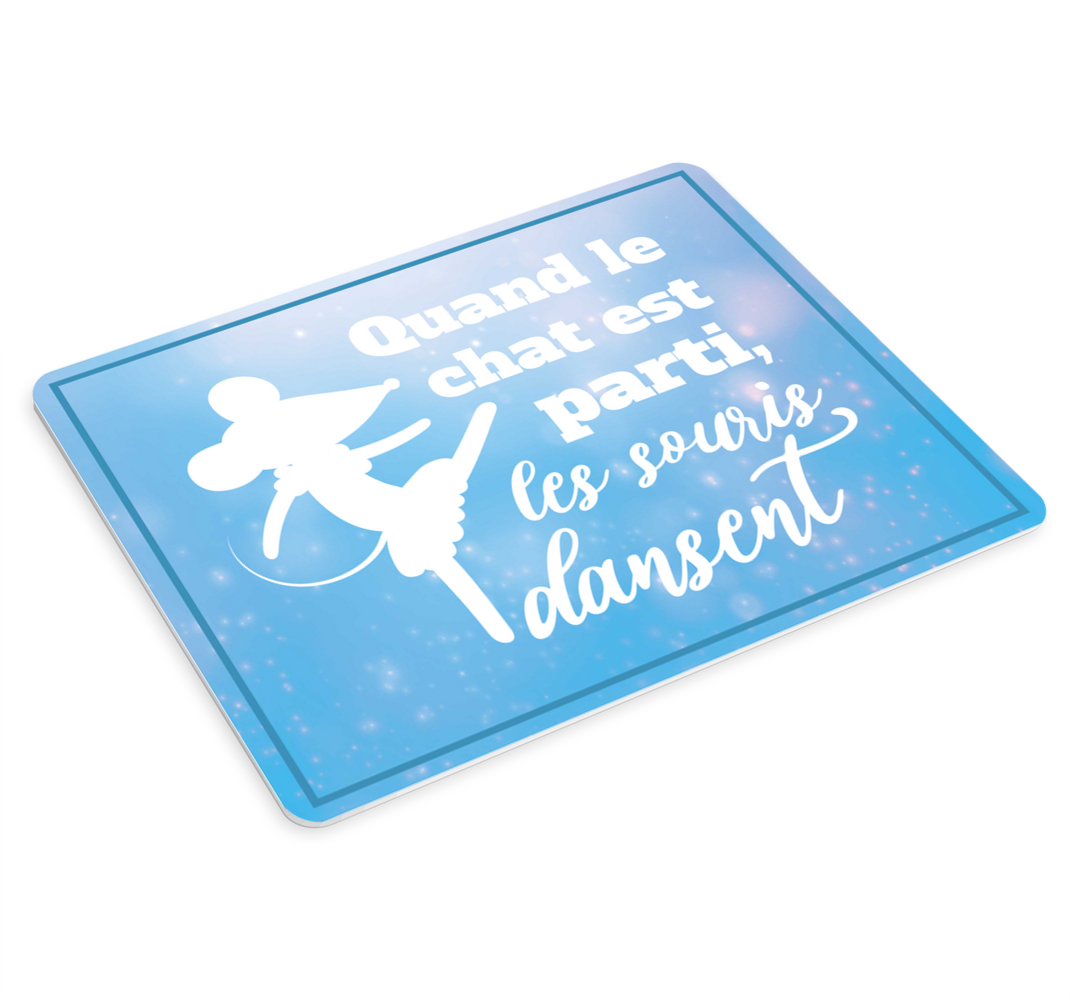 Tapis de souris citation les souris - TenStickers