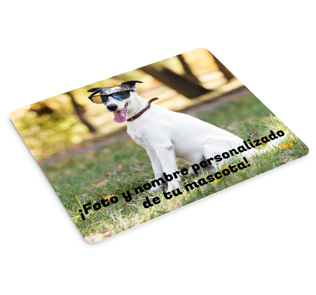 Alfombrilla de ratón personalizable mascota personalizadaMascota  - TenVinilo