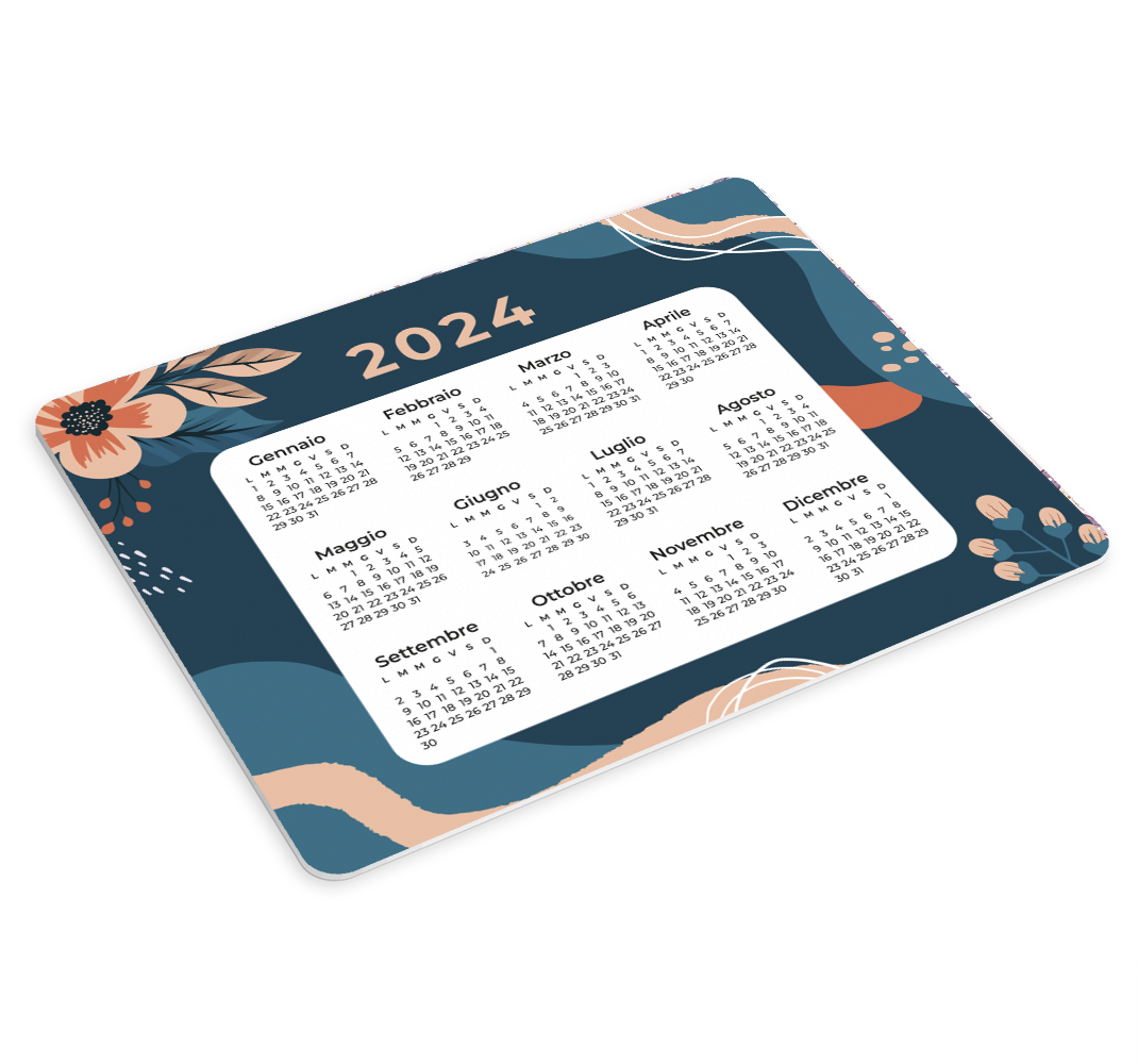 Poggiapolso mouse originale calendario 2024 - TenStickers