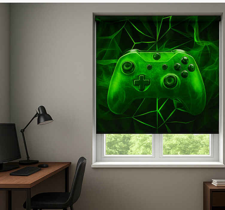 Neon green mist controller  blind geek - TenStickers