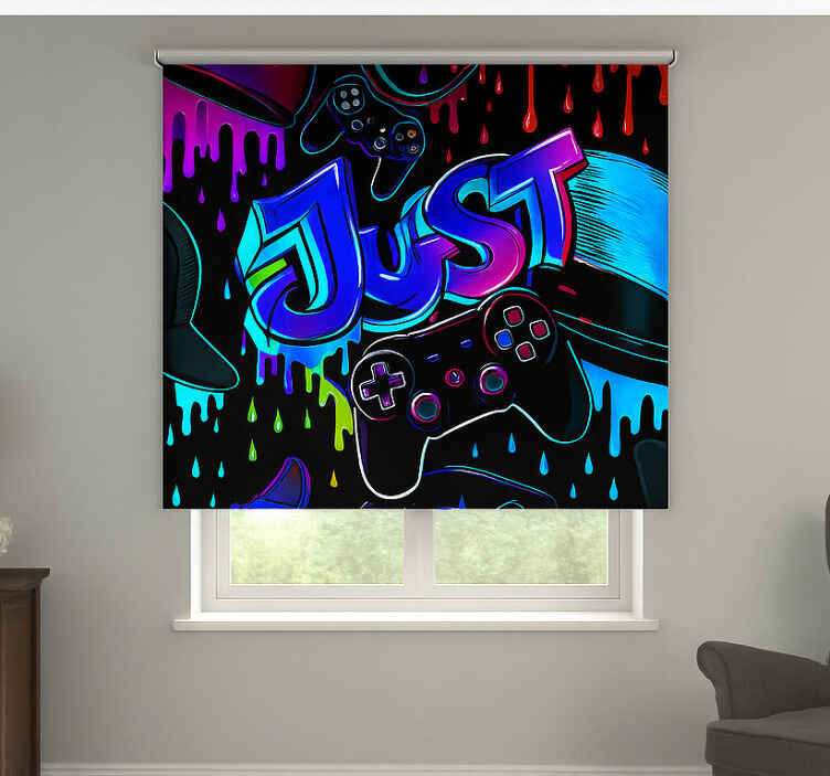 Estore de rolo frikis controle de jogo 3d - TenStickers