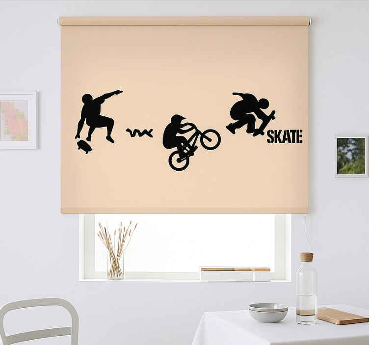 Rolo zavjese tinejdžerski skate bmx sport - TenStickers