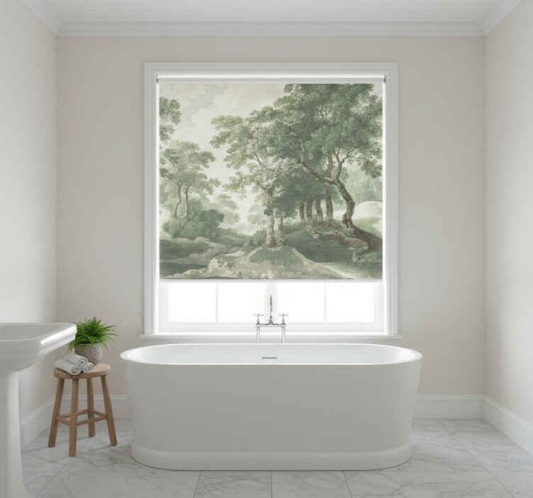 Tree blind classic timeless nature - TenStickers