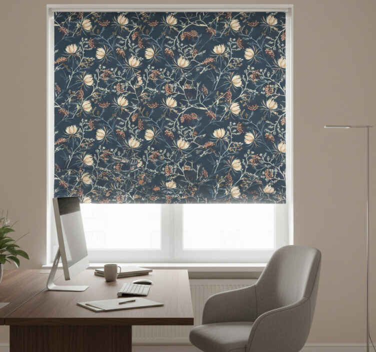 Store enrouleur bureaux style minuit restore - TenStickers