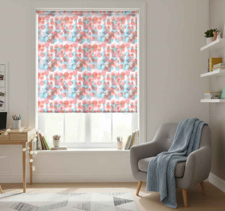 Suloiset kuplat teini-ikäisen rullaverho - Tenstickers