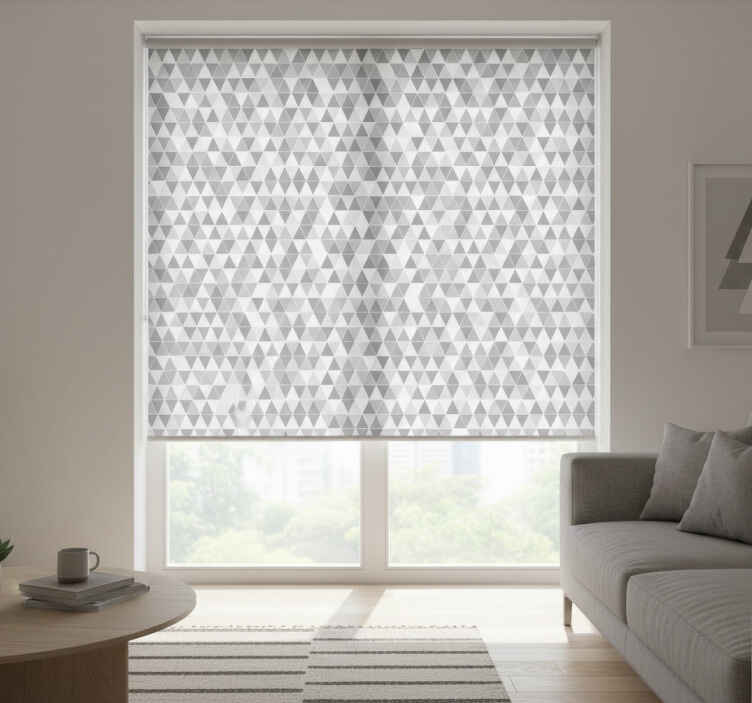 Store enrouleur moderne nuances de gris minimalistes - TenStickers