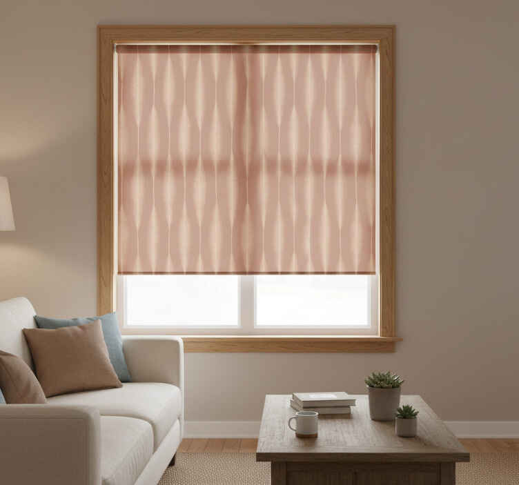 Moderní roleta ikat kasuri mocha mousse - TenStickers