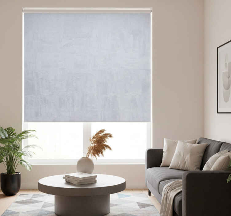 Store enrouleur gris effet texture béton - TenStickers