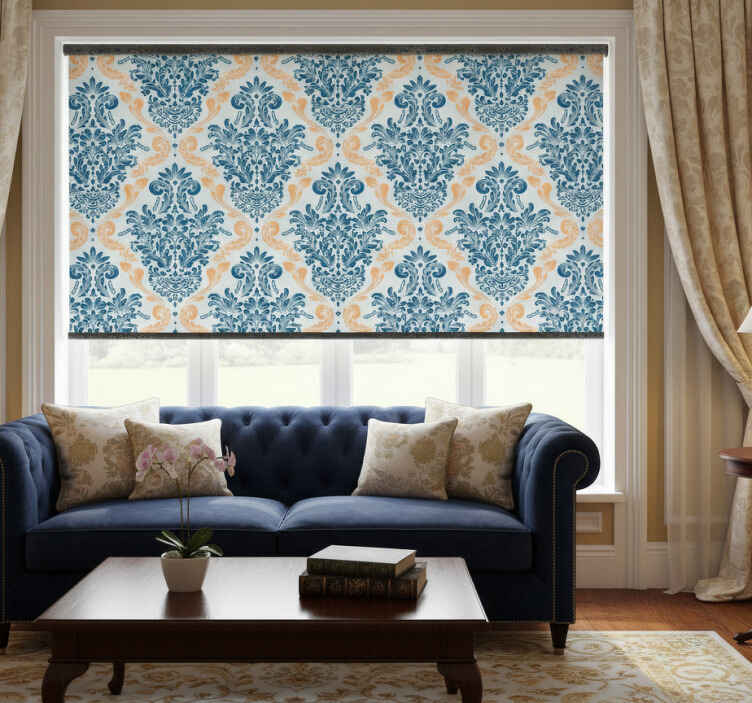 Rollo fenster vintage im barockstil - TenStickers