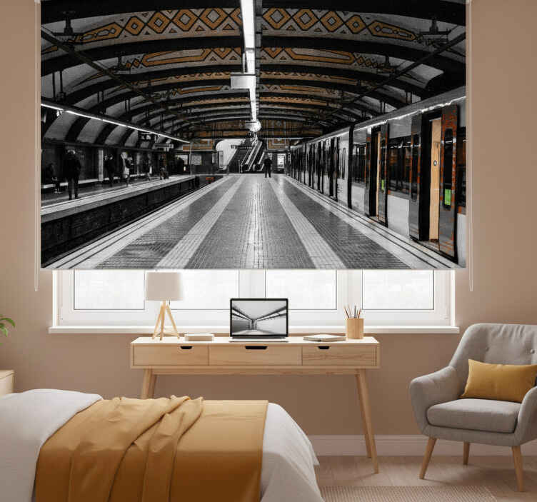 Roletai miegamajam metro stotis 3d - „Tenstickers“