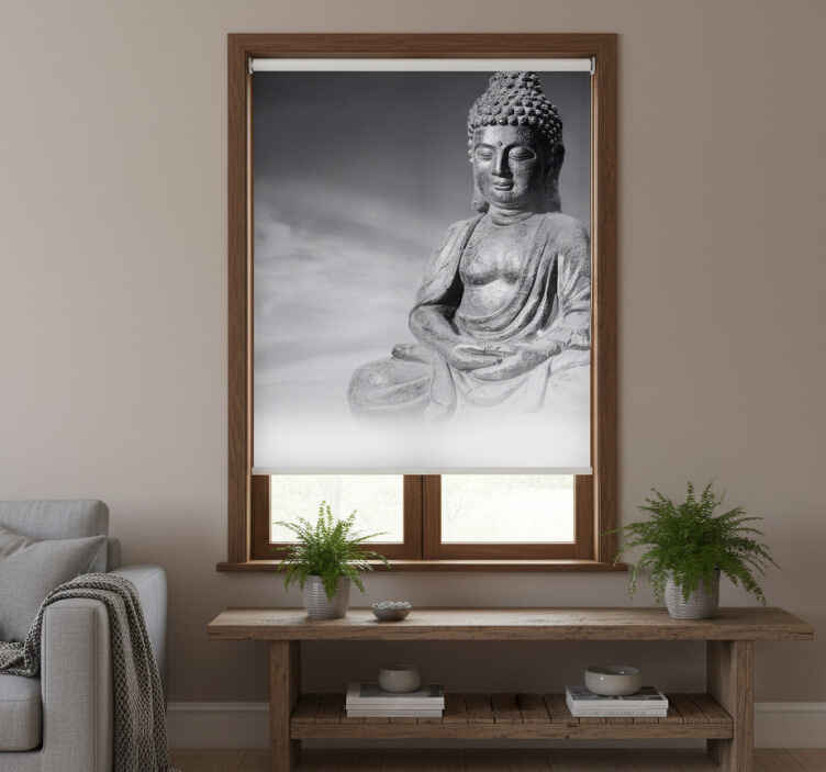 Buddha zene redőnyök nappali - TenStickers