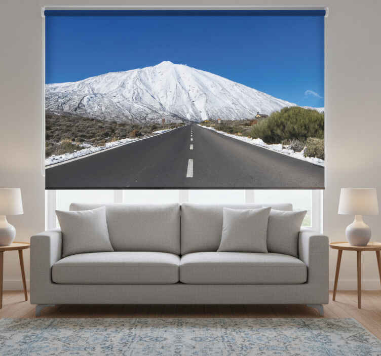 Rullegardiner til stue teide vej - TenStickers