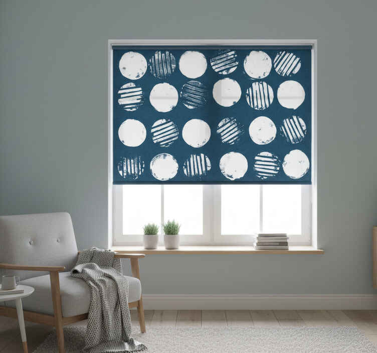 Rollo fenster schlafzimmer im skandinavischen design - TenStickers