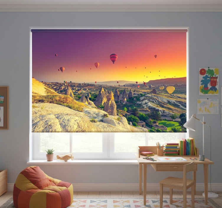 Blind children soaring above cappadocia's skies - TenStickers