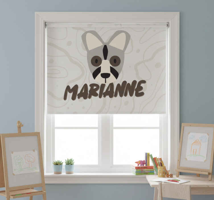 Rollo fenster kinderzimmer genette - TenStickers