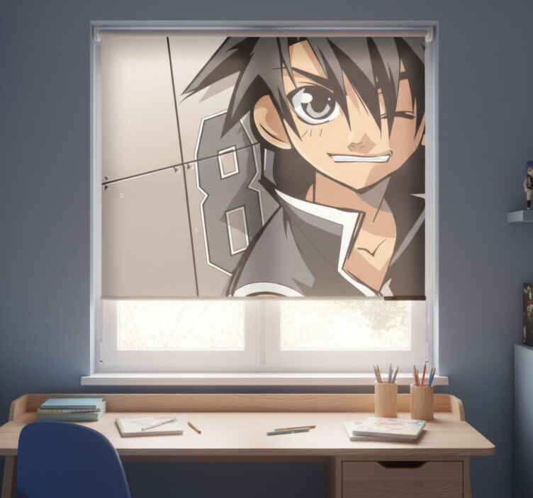 Rollo fenster kinderzimmer anime poster vinyl - TenStickers