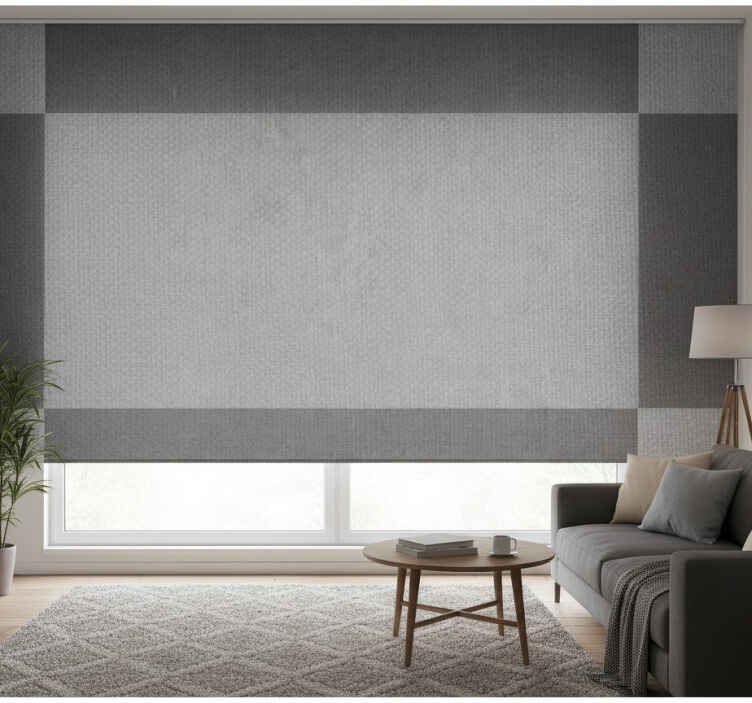 Grey blind elegant gray background style - TenStickers