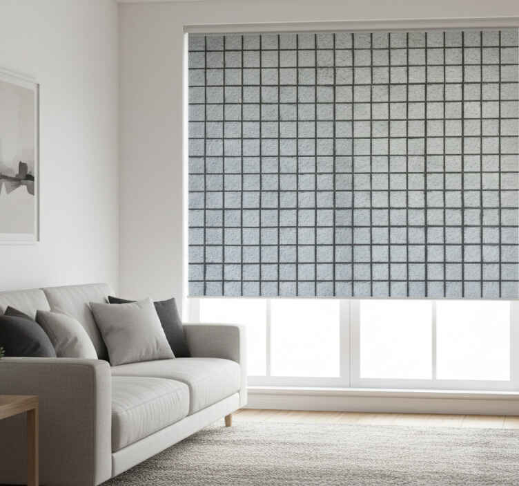 Grey blind modern grey set - TenStickers