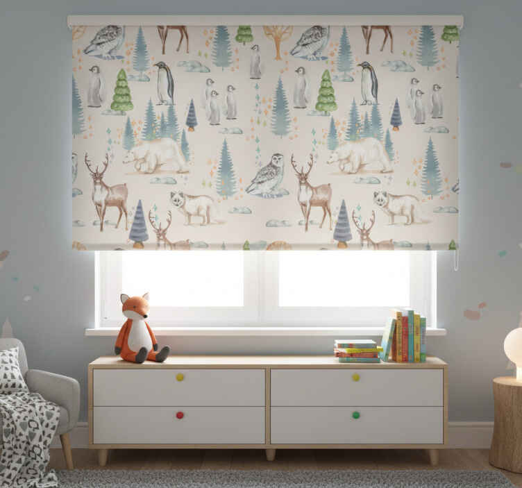 Blind children autumn forest adventure - TenStickers