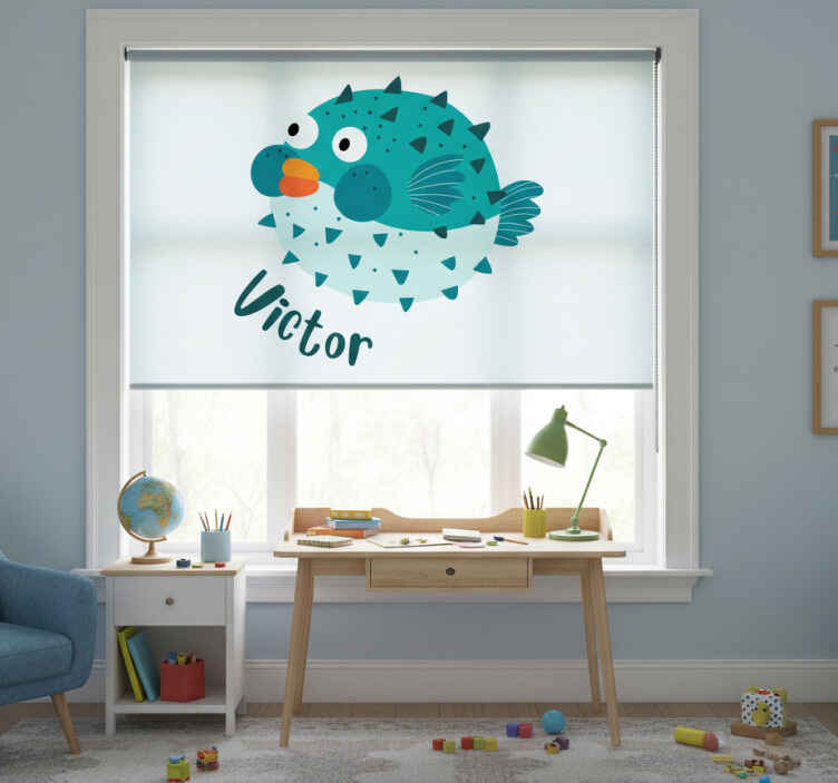 Blind children bubble fish - TenStickers