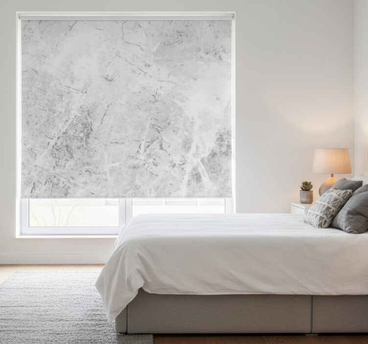 Toile fenêtre gris tapis vinyle gris subtil - TenStickers