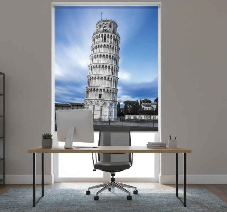 Toimiston rullaverho pisa-torni italia - Tenstickers