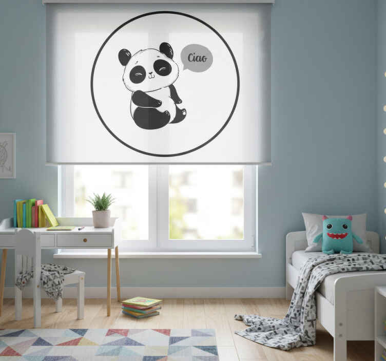 Roletai linksma laiminga panda - „Tenstickers“