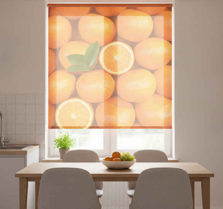 Orange blind for vibrant oranges - TenStickers