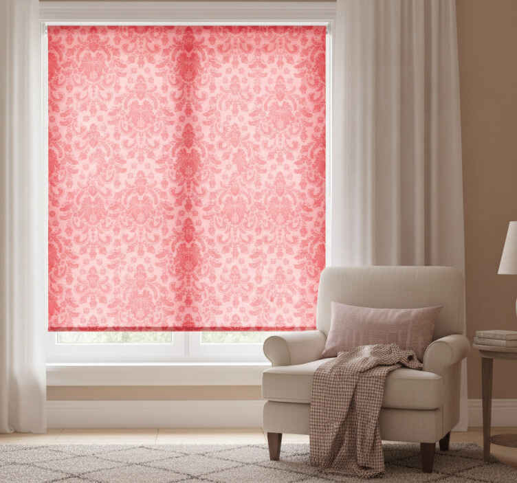 Red roller blind lydiard house - TenStickers
