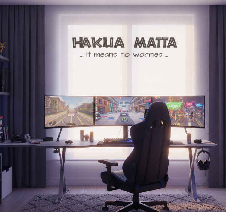 Rullegardiner med serier hakuna matata børnevenlig - TenStickers