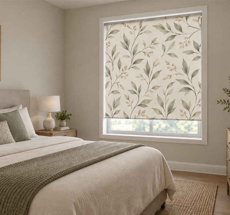 Corti blackout master bedroom shades - TenStickers