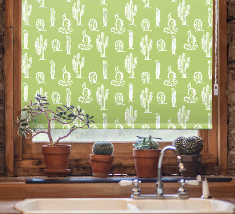 Feelyou Tratamentos de janela estampados de cacto de desenho animado lindas  cortinas florais suculentas para quarto flores botânicas cortinas de janela  plantas verdes cortina de janela para decoração de quarto (2 painéis