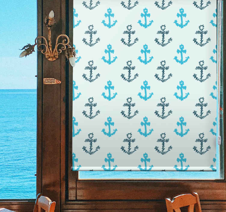 Anchors Pattern Design blind geek