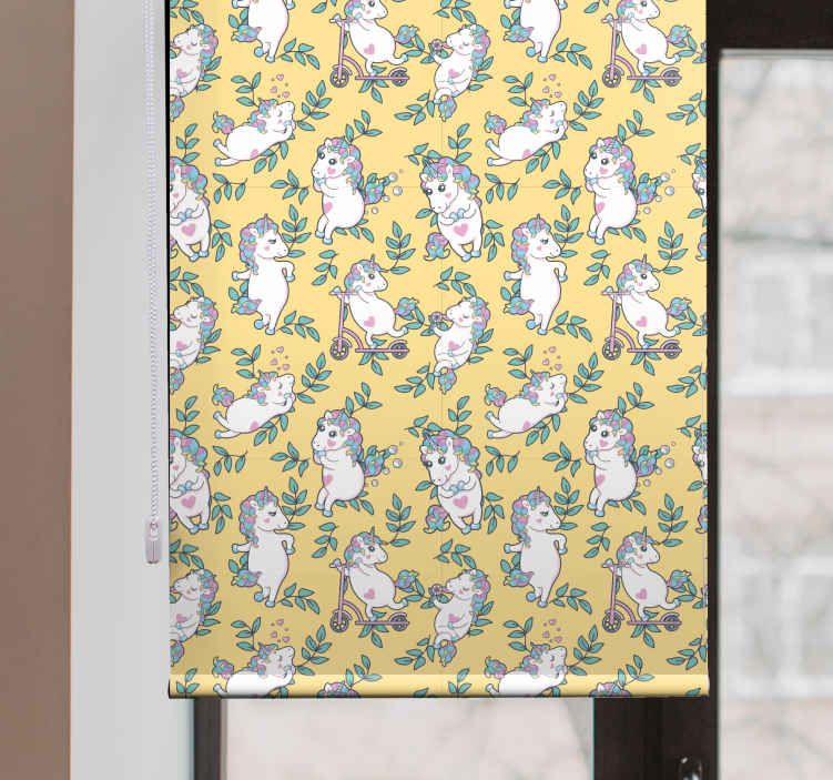 Baby unicorns playing blind kids - TenStickers