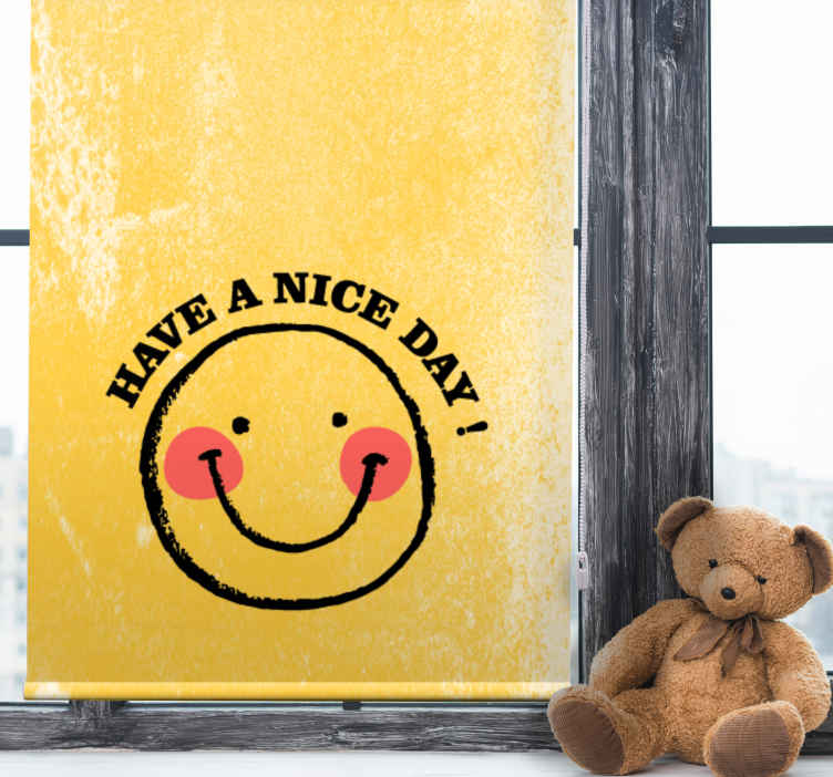 Ha en fin dag rullegardin barn - Tenstickers