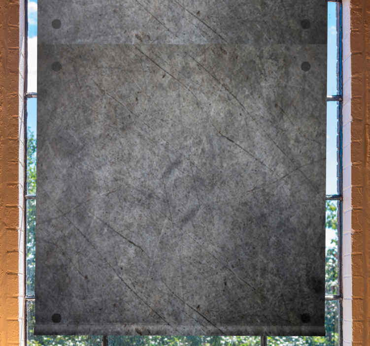 Cortina roller textura superficie gris - TenVinilo