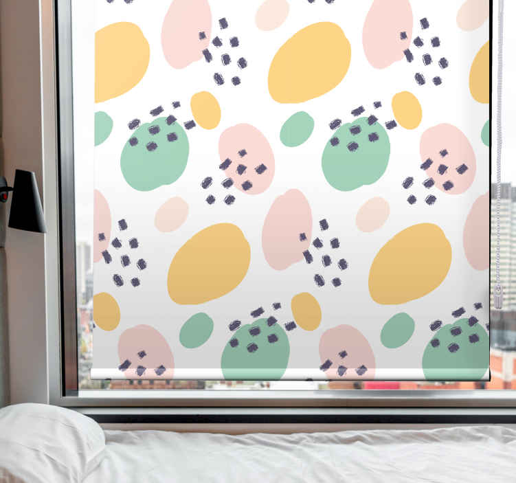 Pastel abstract shapes blind teens - TenStickers