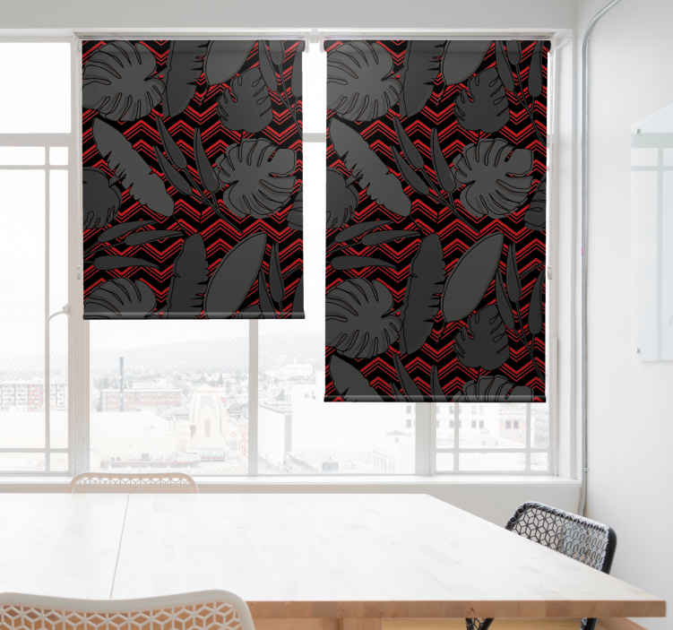 blinds patterned