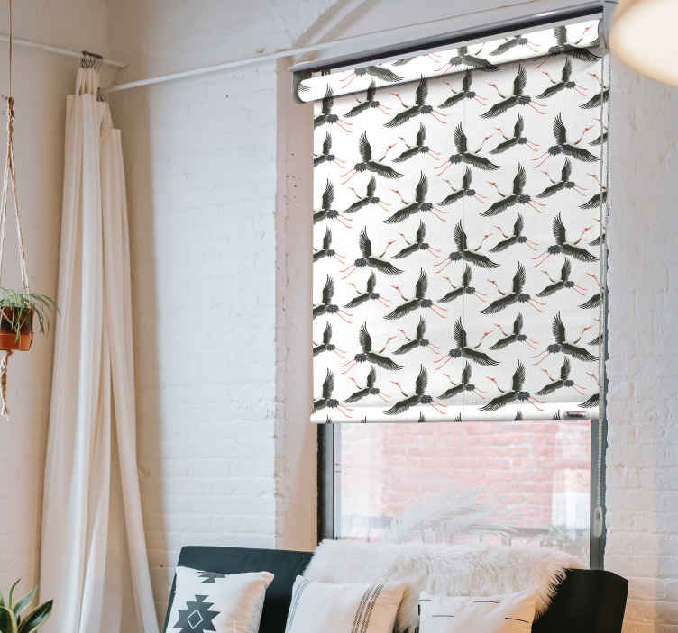 Stores avec plus d'animaux cigogne noire motifs - TenStickers