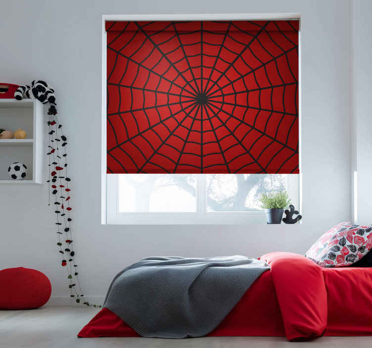 Estore de rolo de super-heróis teia de aranha - TenStickers