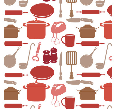 roleta do kuchyne kuchynské náradie - Tenstickers